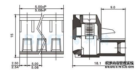 接线端子F755-508-NP-GNQ 接线端子F755-508-NP-GNQ